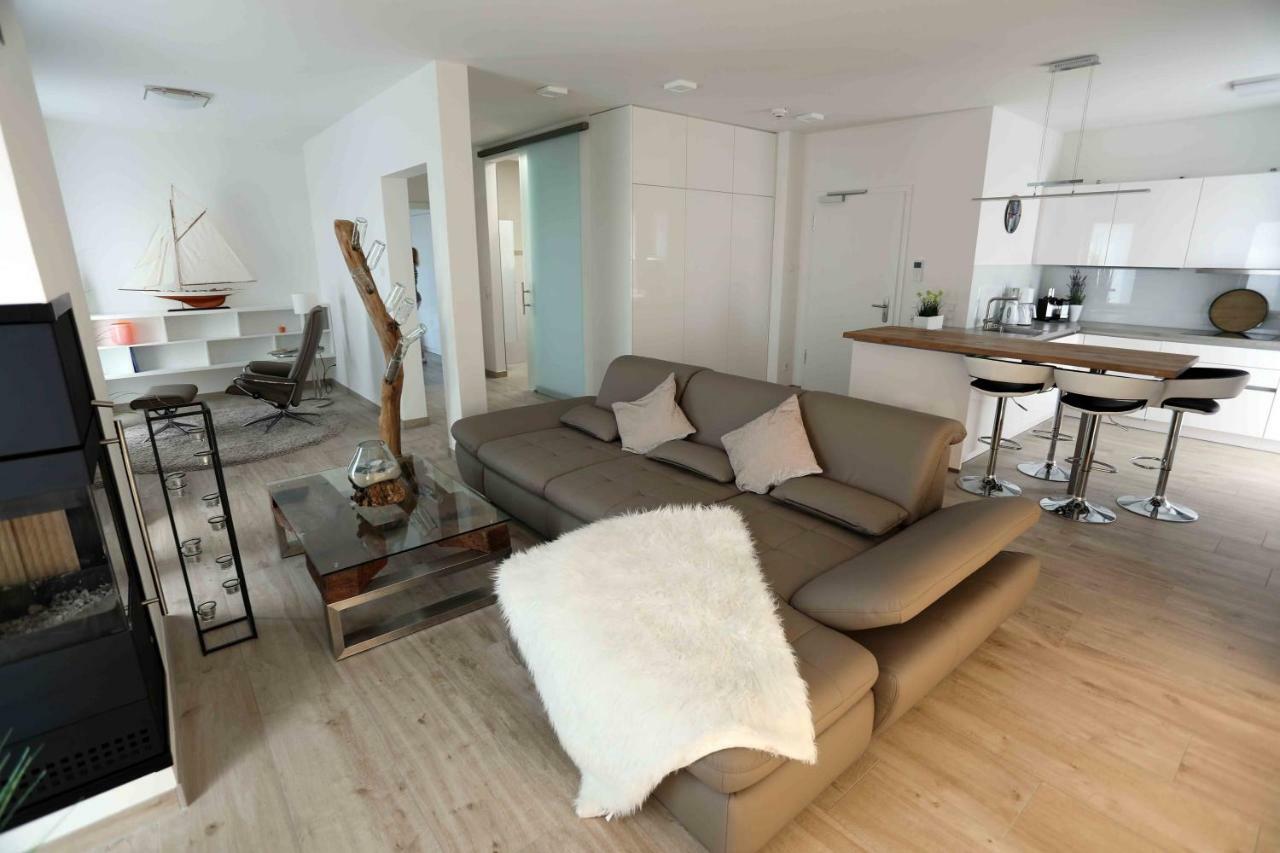 Penthousewohnung Kapkieker Glowe Buitenkant foto